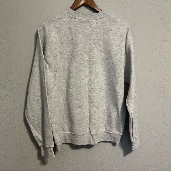 Gildan American Nomad Grey Crewneck Sweatshirt - Picture 2 of 7